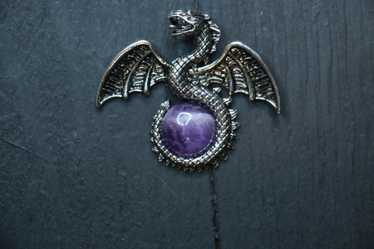 AMETHYST/QUARTZ DRAGON